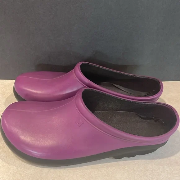 Sloggers Purple Garden/Rain Clogs size 10 - Picture 4 of 5
